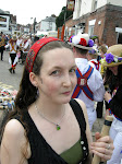 Surrounded by Morris Dancers