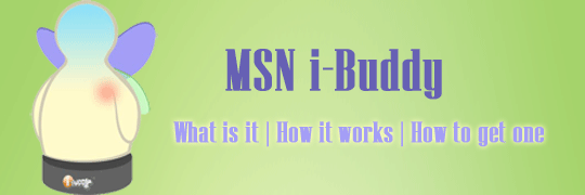 | MSN i-BUDDY | Learn All About It