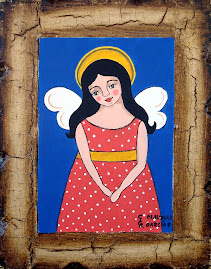 Another angel with an old frame.