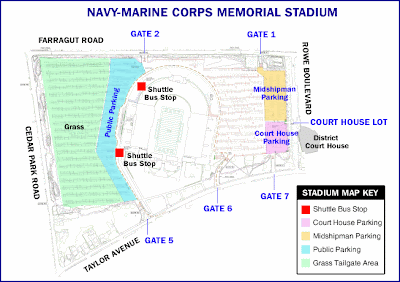 Navy Marine Corps Stadium Seating Chart