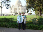 Tony & Kate at the Taj Mahal
