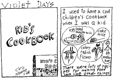 Kids Cookbook comic panels 1 and 2