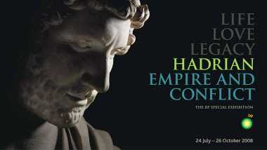Hadrian: Empire and Conflict Exhibition Graphic (2008)