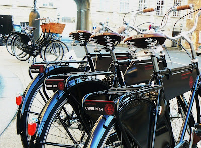 Velorbis Bikes At the Danish Parliament