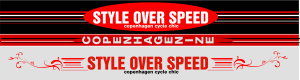 Bike Frame Stickers from Copenhagen Cycle Chic