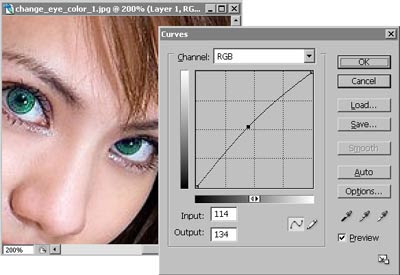 tutorial mengubah warna mata dengan photoshop