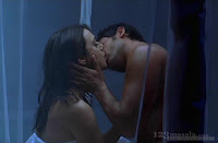 Lips kiss smooch Preity Zinta and Saif Ali Khan