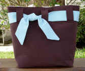 [HTD-Solid_Brown_with_Blue_Sash_Canvas_Tote_tn.jpg]