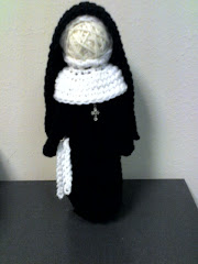 Crocheted Nun