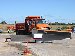 The snow plow - as close to scale as compared with the Del Sol