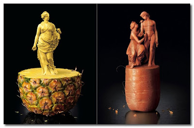 wmf ad campaign carved vegetables