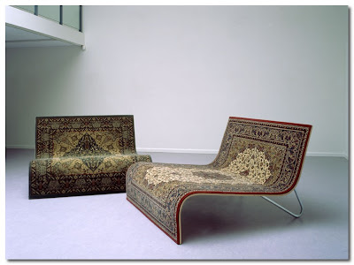 rug chairs by maad