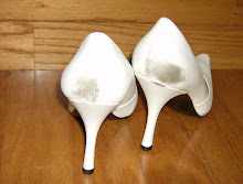 White Shoes Damaged by Driving