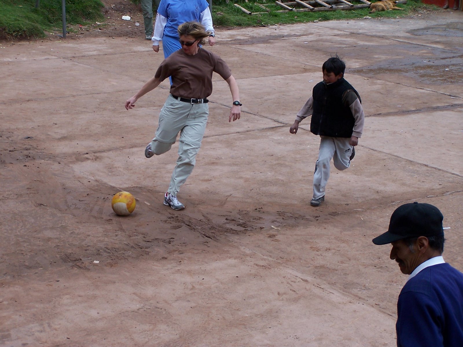 Peru Soccer Game
