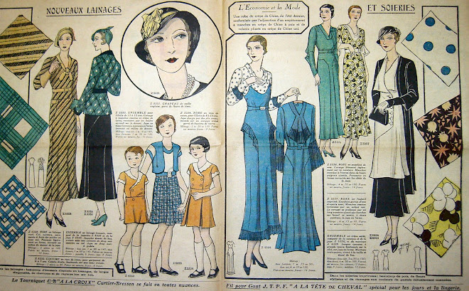 1930's fashion drawings - Pic 1