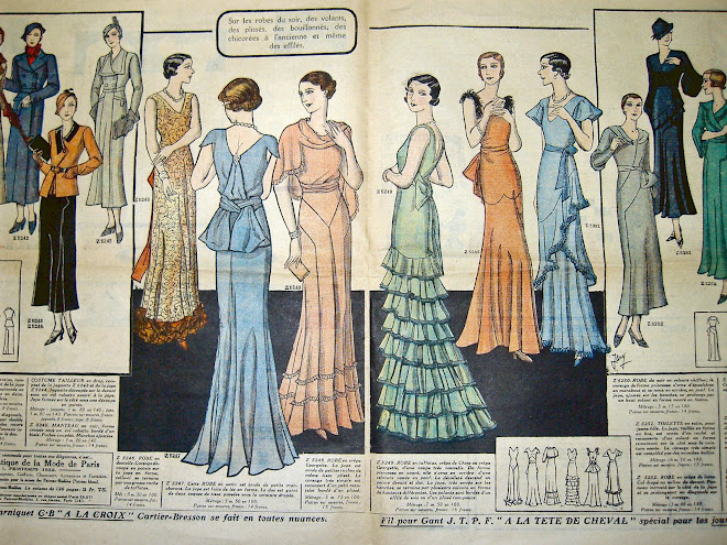 1930's fashion drawings - Pic 3