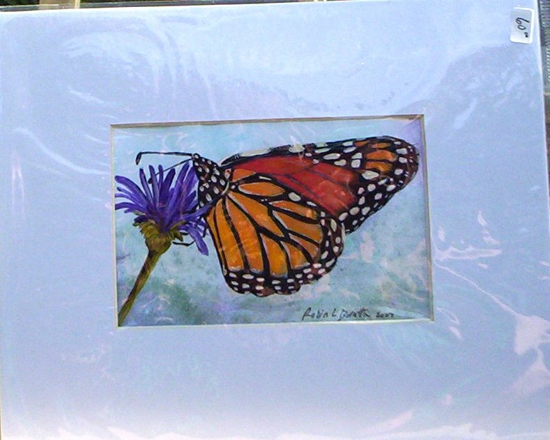 monarch butterfly painting