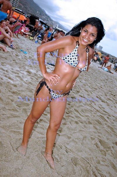 Chica de El Diario En la Playa