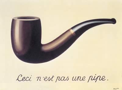 Magritte: Ceci n’est past une pipe