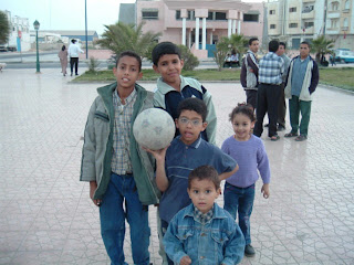 Kids in Dakhla.