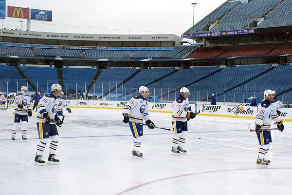 NHL's first outdoor game in US