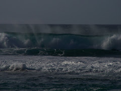Waves at Ke'e Beach