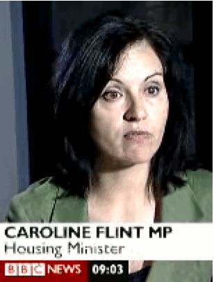 Caroline Flint! She wants you skint!... Lines of Hunger in Gordon Brown's Britain....