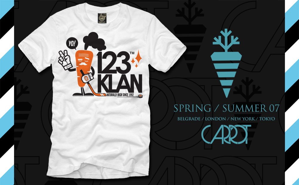 [Carrot+x+123+Klan+t-shirt.jpg]