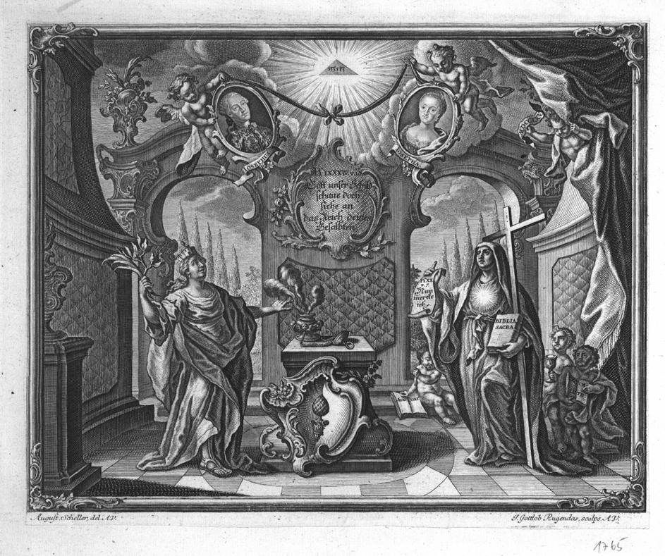 1765 Allegorie auf die Vermählung Josephs II.