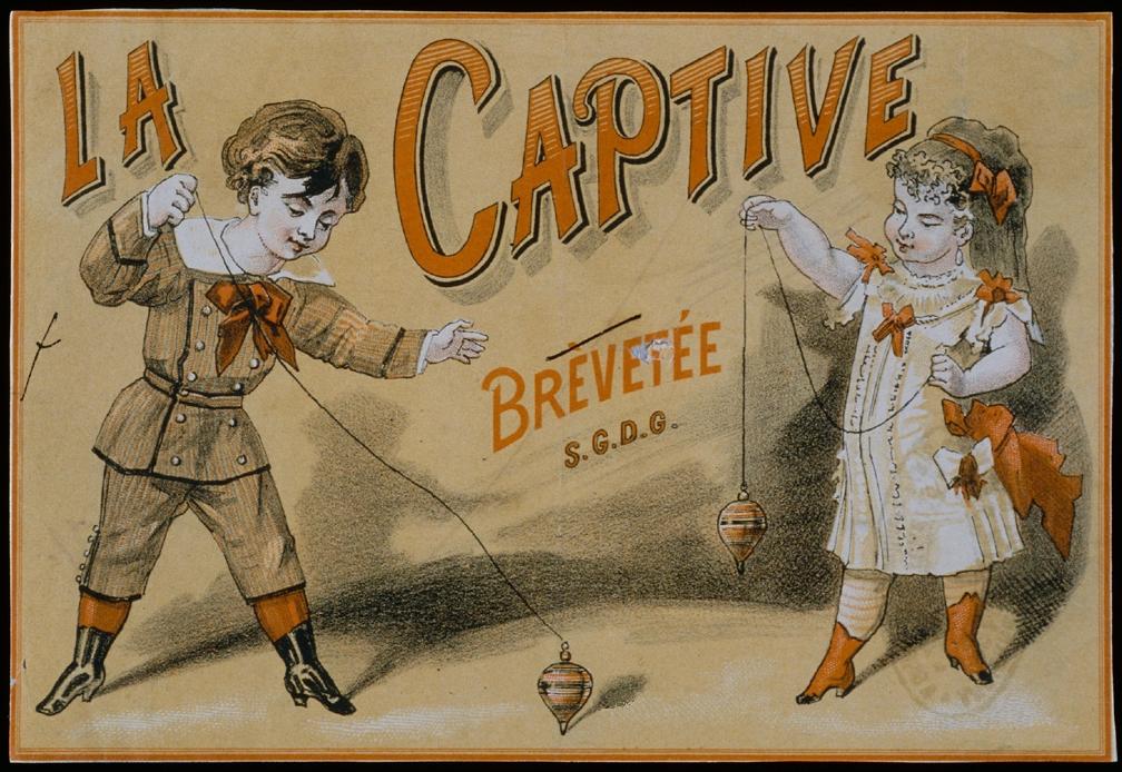 La Captive - Fin de Siecle theatre poster