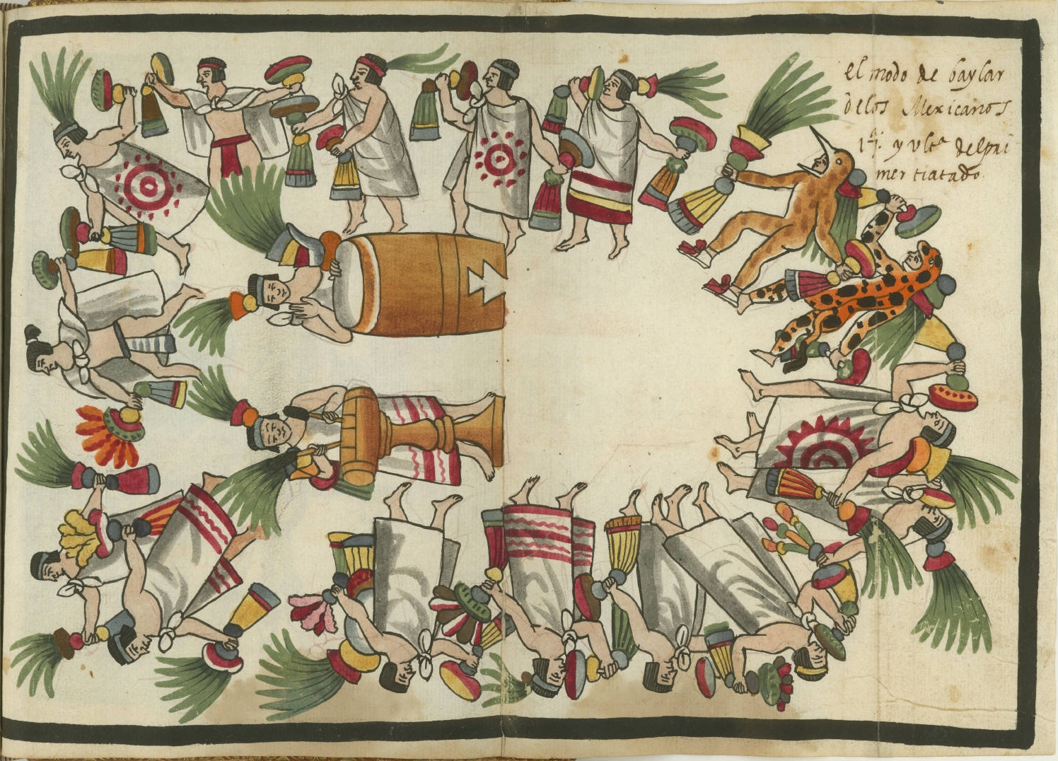 El modo de baylar de los Mexicanos. 17a y última del primer tratado