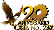 Logo CBTis 232 20 aniversario