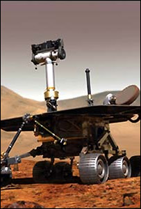 Marte: El robor Spirit llego a Marte en Junio y Julio pasados.