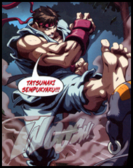 RYU shows DHALSIM what he's made of when he seeks training in STREET FIGHTER II #3!