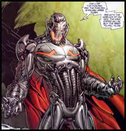 ULTRON as he appears in ANNIHILATION CONQUEST #1, as leader of the PHALANX.