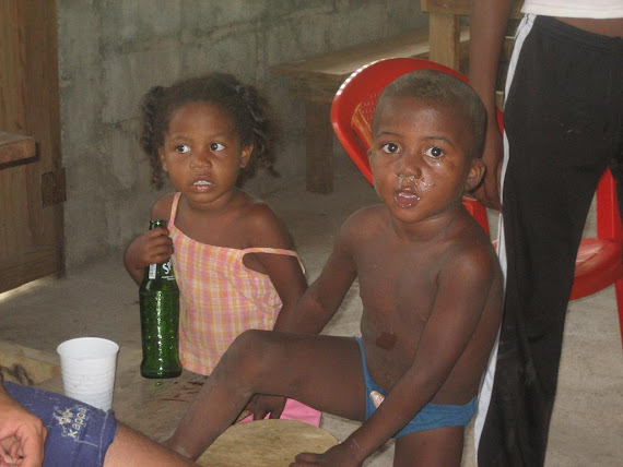 Patrick y Linda, etnia garífuna, Honduras