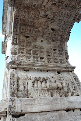 Arch of Titus from underneath