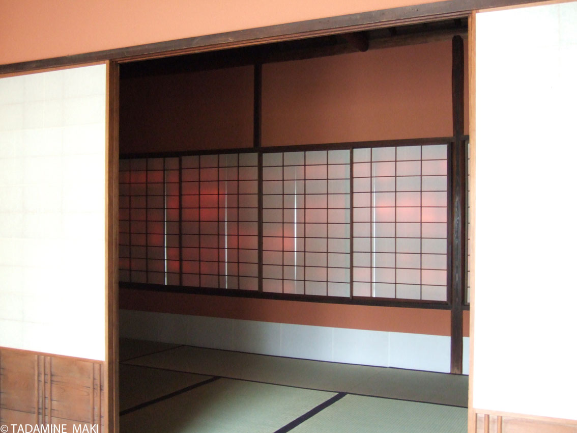 The sensitivity of lightness, at Sento Gosho, in Kyoto