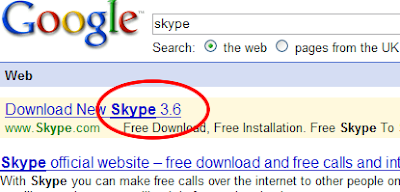 Skype Adsense
