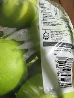 apples in degradable plastic