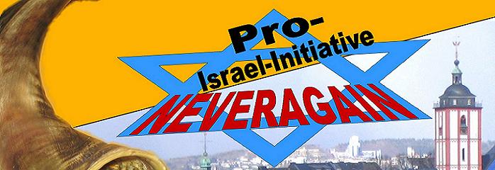 Pro-Israel-Initiative "neveragain"