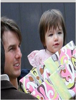 Tom Cruise and daughter Suri at<br />entertainmentnewsnevents.blogspot.com