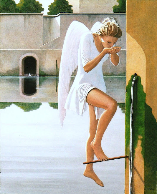 l'ange à la fontaine