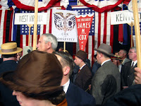 1920 crowd and campaign signs