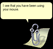 It's the ghost of Clippy!