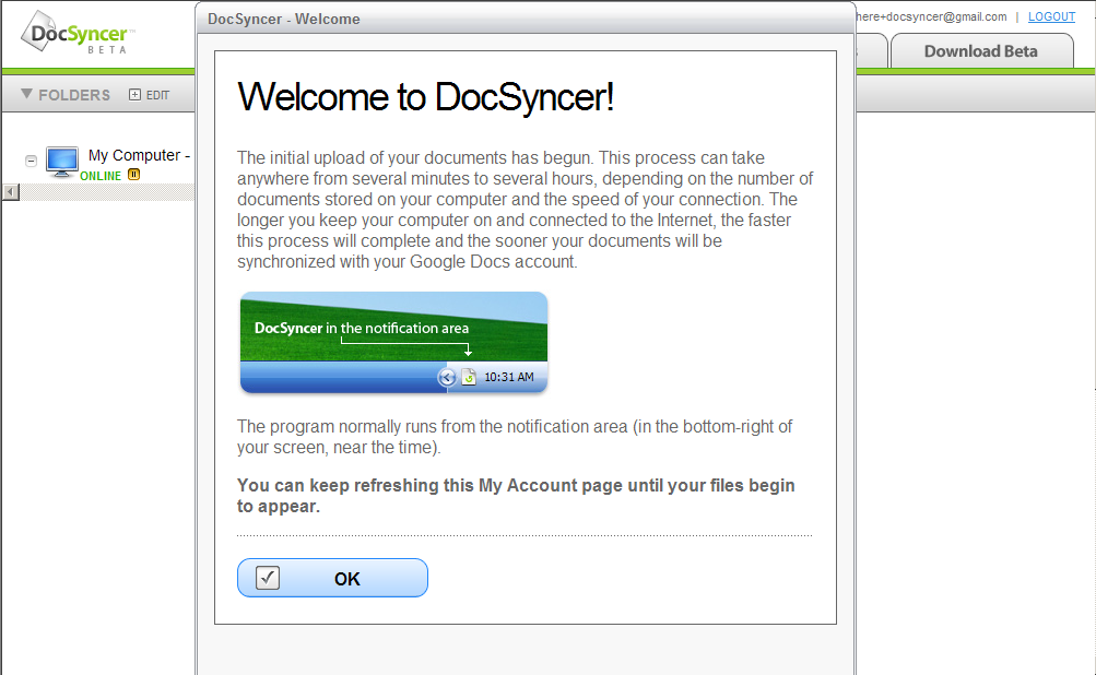 Welcome to DocSyncer!