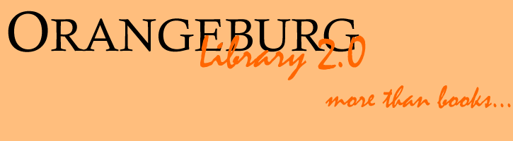 ORANGEBURG LIBRARY BLOG