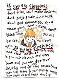 if you are sleepless