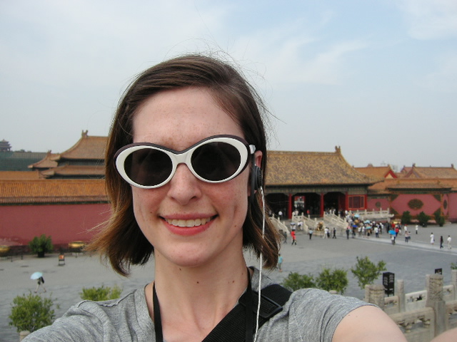 at the forbidden city
