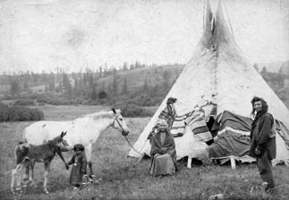Some of Aloisia's Friends Among the Nez Perce